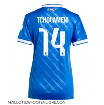 Maillot de football Réplique Real Madrid Aurelien Tchouameni #14 Troisième Femme 2025-26 Manche Courte