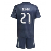 Maillot de football Réplique Real Madrid Brahim Diaz #21 Extérieur Enfant 2025-26 Manche Courte (+ Pantalon court)