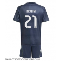 Maillot de football Réplique Real Madrid Brahim Diaz #21 Extérieur Enfant 2025-26 Manche Courte (+ Pantalon court)
