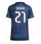 Maillot de football Réplique Real Madrid Brahim Diaz #21 Extérieur Femme 2025-26 Manche Courte
