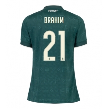 Maillot de football Réplique Real Madrid Brahim Diaz #21 Extérieur Femme 2026-27 Manche Courte