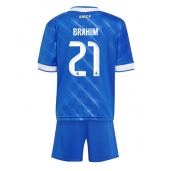 Maillot de football Réplique Real Madrid Brahim Diaz #21 Troisième Enfant 2025-26 Manche Courte (+ Pantalon court)