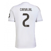 Maillot de football Réplique Real Madrid Daniel Carvajal #2 Domicile 2025-26 Manche Courte