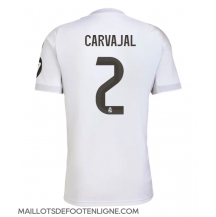 Maillot de football Réplique Real Madrid Daniel Carvajal #2 Domicile 2025-26 Manche Courte