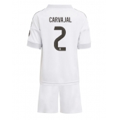 Maillot de football Réplique Real Madrid Daniel Carvajal #2 Domicile Enfant 2025-26 Manche Courte (+ Pantalon court)