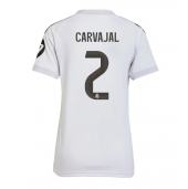 Maillot de football Réplique Real Madrid Daniel Carvajal #2 Domicile Femme 2025-26 Manche Courte