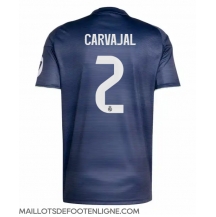 Maillot de football Réplique Real Madrid Daniel Carvajal #2 Extérieur 2025-26 Manche Courte