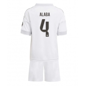 Maillot de football Réplique Real Madrid David Alaba #4 Domicile Enfant 2025-26 Manche Courte (+ Pantalon court)