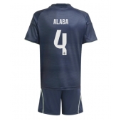 Maillot de football Réplique Real Madrid David Alaba #4 Extérieur Enfant 2025-26 Manche Courte (+ Pantalon court)