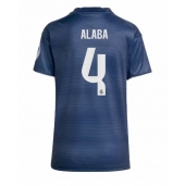 Maillot de football Réplique Real Madrid David Alaba #4 Extérieur Femme 2025-26 Manche Courte