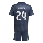 Maillot de football Réplique Real Madrid Dean Huijsen #24 Extérieur Enfant 2025-26 Manche Courte (+ Pantalon court)