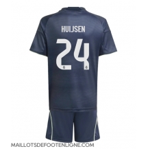 Maillot de football Réplique Real Madrid Dean Huijsen #24 Extérieur Enfant 2025-26 Manche Courte (+ Pantalon court)