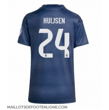 Maillot de football Réplique Real Madrid Dean Huijsen #24 Extérieur Femme 2025-26 Manche Courte