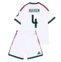 Maillot de football Réplique Real Madrid Dean Huijsen #4 Domicile Enfant 2026-27 Manche Courte (+ Pantalon court)
