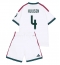Maillot de football Réplique Real Madrid Dean Huijsen #4 Domicile Enfant 2026-27 Manche Courte (+ Pantalon court)