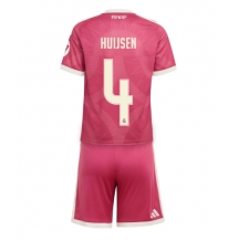 Maillot de football Réplique Real Madrid Dean Huijsen #4 Troisième Enfant 2026-27 Manche Courte (+ Pantalon court)