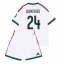 Maillot de football Réplique Real Madrid Denzel Dumfries #24 Domicile Enfant 2026-27 Manche Courte (+ Pantalon court)