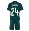 Maillot de football Réplique Real Madrid Denzel Dumfries #24 Extérieur Enfant 2026-27 Manche Courte (+ Pantalon court)