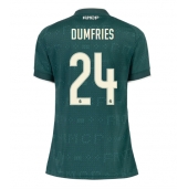 Maillot de football Réplique Real Madrid Denzel Dumfries #24 Extérieur Femme 2026-27 Manche Courte