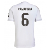Maillot de football Réplique Real Madrid Eduardo Camavinga #6 Domicile 2025-26 Manche Courte