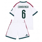 Maillot de football Réplique Real Madrid Eduardo Camavinga #6 Domicile Enfant 2026-27 Manche Courte (+ Pantalon court)