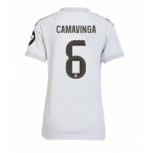 Maillot de football Réplique Real Madrid Eduardo Camavinga #6 Domicile Femme 2025-26 Manche Courte