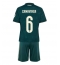 Maillot de football Réplique Real Madrid Eduardo Camavinga #6 Extérieur Enfant 2026-27 Manche Courte (+ Pantalon court)
