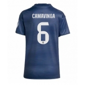 Maillot de football Réplique Real Madrid Eduardo Camavinga #6 Extérieur Femme 2025-26 Manche Courte