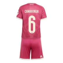 Maillot de football Réplique Real Madrid Eduardo Camavinga #6 Troisième Enfant 2026-27 Manche Courte (+ Pantalon court)