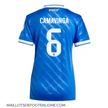 Maillot de football Réplique Real Madrid Eduardo Camavinga #6 Troisième Femme 2025-26 Manche Courte