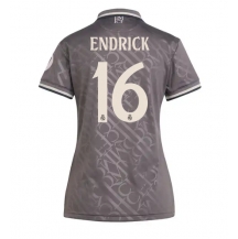 Maillot de football Réplique Real Madrid Endrick #16 Troisième Femme 2024-25 Manche Courte