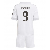 Maillot de football Réplique Real Madrid Endrick #9 Domicile Enfant 2025-26 Manche Courte (+ Pantalon court)