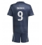 Maillot de football Réplique Real Madrid Endrick #9 Extérieur Enfant 2025-26 Manche Courte (+ Pantalon court)