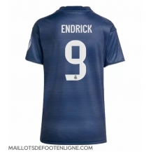 Maillot de football Réplique Real Madrid Endrick #9 Extérieur Femme 2025-26 Manche Courte