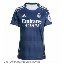 Maillot de football Réplique Real Madrid Extérieur Femme 2025-26 Manche Courte