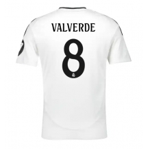 Maillot de football Réplique Real Madrid Federico Valverde #8 Domicile 2024-25 Manche Courte
