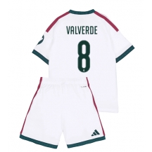Maillot de football Réplique Real Madrid Federico Valverde #8 Domicile Enfant 2026-27 Manche Courte (+ Pantalon court)