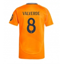 Maillot de football Réplique Real Madrid Federico Valverde #8 Extérieur 2024-25 Manche Courte
