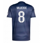 Maillot de football Réplique Real Madrid Federico Valverde #8 Extérieur 2025-26 Manche Courte