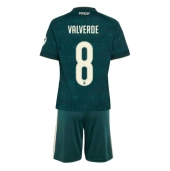 Maillot de football Réplique Real Madrid Federico Valverde #8 Extérieur Enfant 2026-27 Manche Courte (+ Pantalon court)