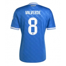 Maillot de football Réplique Real Madrid Federico Valverde #8 Troisième 2025-26 Manche Courte