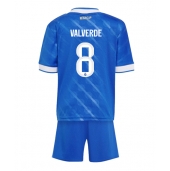 Maillot de football Réplique Real Madrid Federico Valverde #8 Troisième Enfant 2025-26 Manche Courte (+ Pantalon court)
