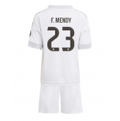 Maillot de football Réplique Real Madrid Ferland Mendy #23 Domicile Enfant 2025-26 Manche Courte (+ Pantalon court)