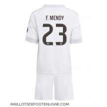 Maillot de football Réplique Real Madrid Ferland Mendy #23 Domicile Enfant 2025-26 Manche Courte (+ Pantalon court)