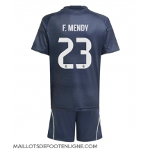 Maillot de football Réplique Real Madrid Ferland Mendy #23 Extérieur Enfant 2025-26 Manche Courte (+ Pantalon court)