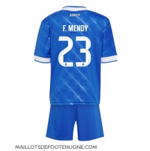 Maillot de football Réplique Real Madrid Ferland Mendy #23 Troisième Enfant 2025-26 Manche Courte (+ Pantalon court)