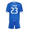 Maillot de football Réplique Real Madrid Ferland Mendy #23 Troisième Enfant 2025-26 Manche Courte (+ Pantalon court)