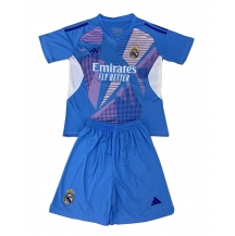 Maillot de football Réplique Real Madrid Gardien de but Domicile Enfant 2024-25 Manche Courte (+ Pantalon court)