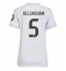 Maillot de football Réplique Real Madrid Jude Bellingham #5 Domicile Femme 2025-26 Manche Courte