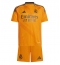 Maillot de football Réplique Real Madrid Jude Bellingham #5 Extérieur Enfant 2024-25 Manche Courte (+ Pantalon court)